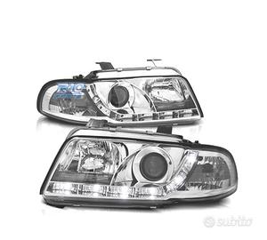 FARI PER AUDI A4 B5 94-99 LUCE DIURNA A LED FONDO 