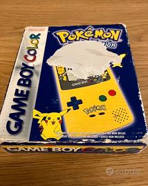 Game Boy Color Pikachu Edition Pokémon + giochi