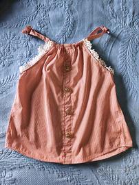 Blusa Artigianale in 100% cotone Nuova