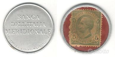 GETTONE BANCA MERIDIONALE