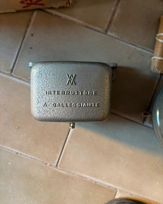 Interruttore a Galleggiante Vanossi Milano Vintage