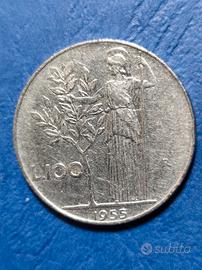 100 lire 1955