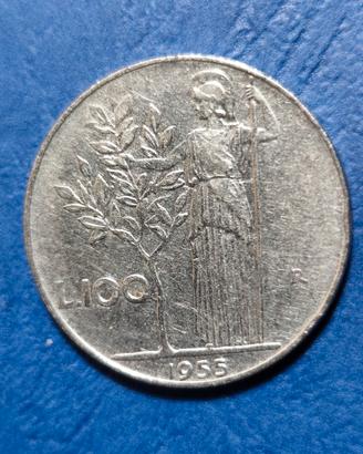 100 lire 1955