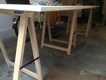 Tavolo da lavoro allungabile