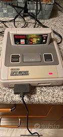 Nintendo Super Nes console control set