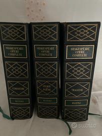 Shakespeare opere complete Tre Volumi