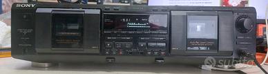 Doppia piastra di cassette Sony