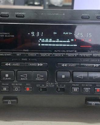 Doppia piastra di cassette Sony