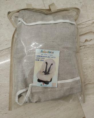 Andy & Helen copri seggiolino auto 100% lino 9005L