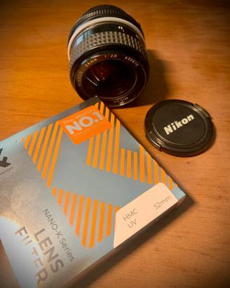 Nikon Nikkor 24mm f/2.8 AI + Filtro UV