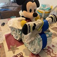 Moto di pannolini Topolino