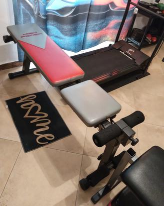 panca per allenamento 