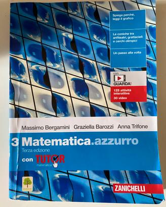Linro di testo MATEMATICA AZZURRO 3