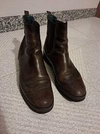 Stivaletti tipo beatles in pelle