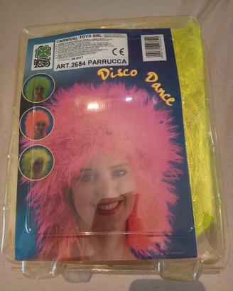 Parrucca gialla per carnevale 