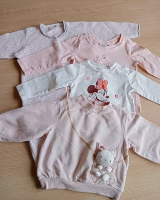 lotto bambina 6-9 mesi
