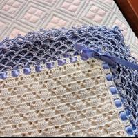 Copertina per neonato fatta a mano 