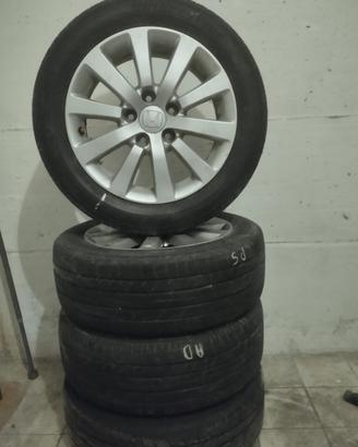 Le ruote con cerchi HONDA