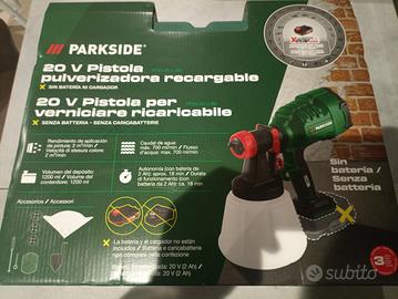 Pistola per verniciatura parkside 