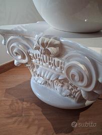 Capitello di Valentino in ceramica anni '80