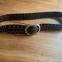 Cintura donna in pelle