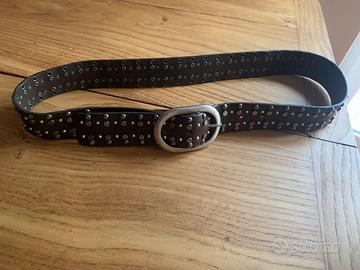 Cintura donna in pelle