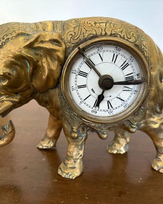 orologio elefante anni 50 e piccola sveglia