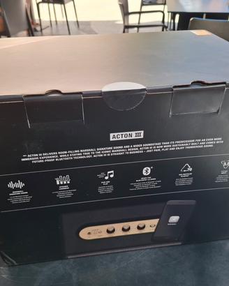 Marshall Aucton III nuovo imballato