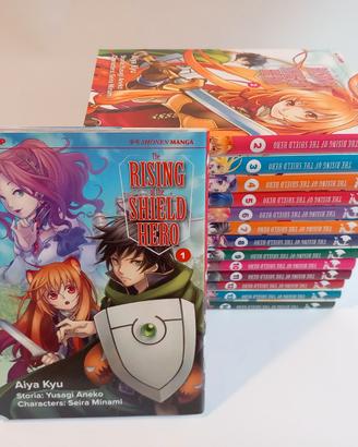 Manga Rising of the Shield Hero volumi 1-14