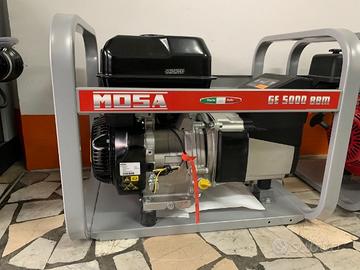 Gruppo elettrogeno Mosa GE 5000 BBM NUOVO 230V