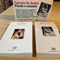 De André Parole e Canzoni - cofanetto Einaudi