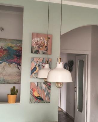 2 lampade a sospensione IKEA RANARP – 38 cm