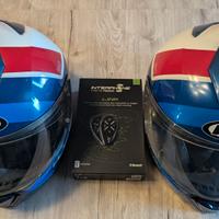 Caschi modulari con Interphone Cellularline Link