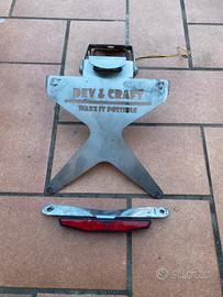 Portatarga regolabile RKF 125