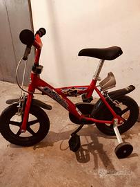 Bici bambino con ruotine