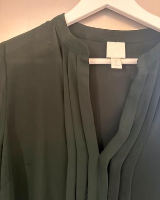 Vestito verde bottiglia tg 42