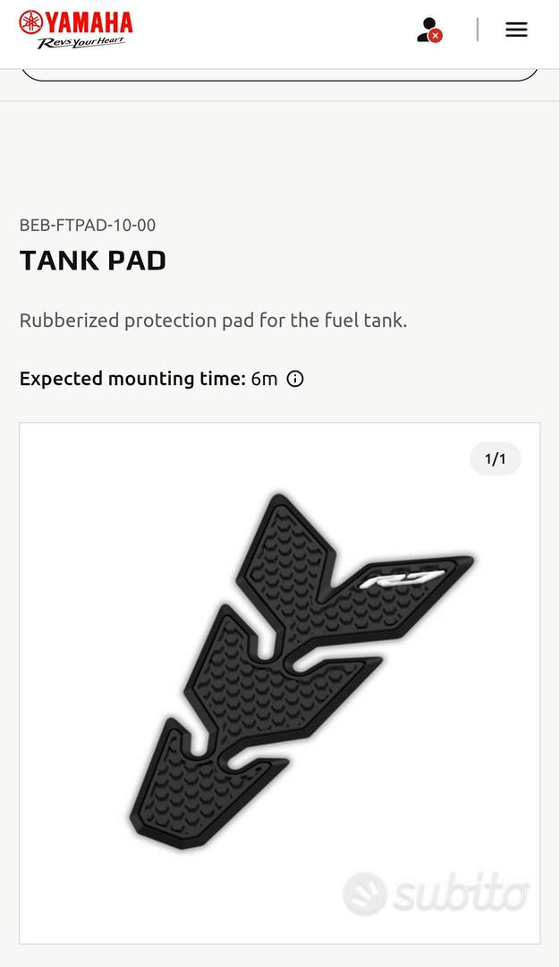 Tank pad adesivo serbatoio protettivo R7 - Accessori Moto In vendita a ...