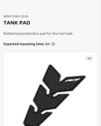 Tank pad adesivo serbatoio protettivo R7