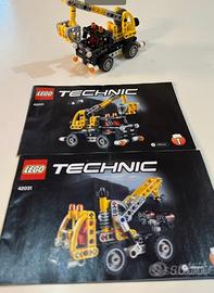 Set LEGO Technic 42031 camion con gru