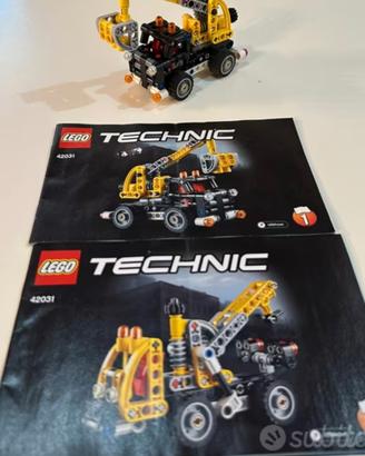Set LEGO Technic 42031 camion con gru