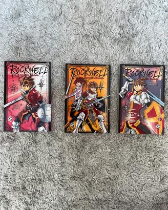 Primi 3 volumi manga RPCKWELL in italiano