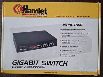 Switch Gigabit 10/100/1000 Mbit Hamlet