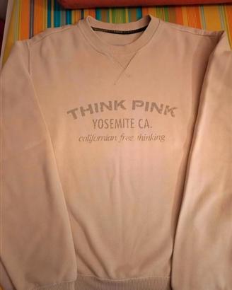 Felpa Think Pink tg. M