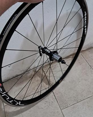 Ruota posteriore bici corsa Miche Altur 