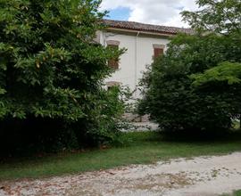 Casa, magazzino e terreno adiacente