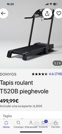 Pedana tapis roulant marca Domyos