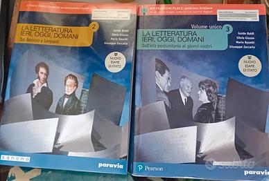 la letteratura ieri oggi domani
