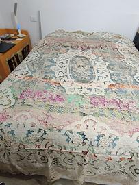 Copriletto pizzo di Burano