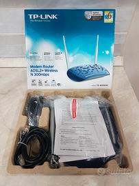 TP-LINK TD-W8960N Modem ADSL2+ Wireless N 300Mbps