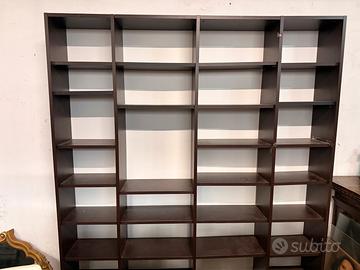 Libreria rovere moro o wengè modulabile